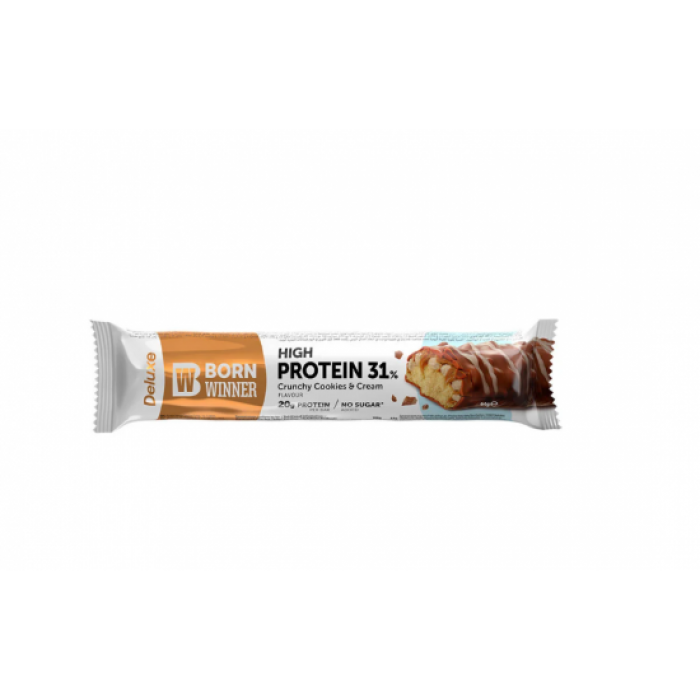 Born Winner Deluxe protein bar 36% - Cookies and cream 55 гр